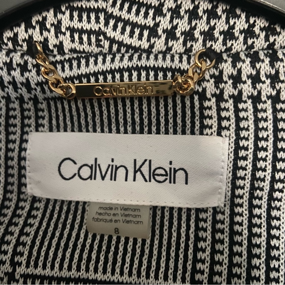 Women’s Calvin Klein Ruffle Blazer - Picture 2 of 5